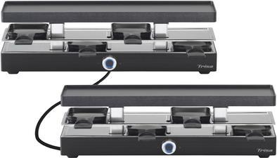 Style Connect Raclette 8 Pfännchen Antihaftbeschichtung Schwarz (7622.4312) von Trisa