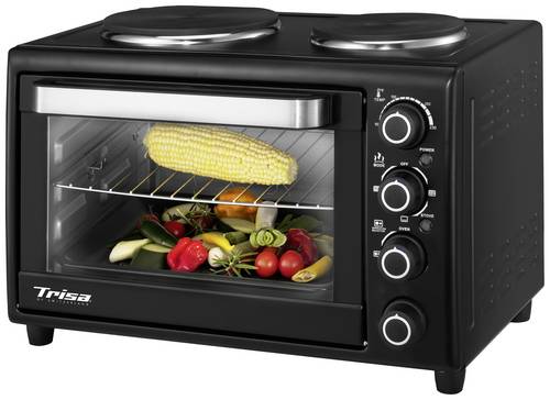 Trisa Bake & Cook Minibackofen mit Kochfunktion, Timerfunktion von Trisa