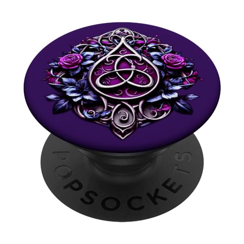 Triskele Triskel Triquetra keltische Schutzrune PopSockets mit austauschbarem PopGrip von Triskele Triskel Triquetra und mehr