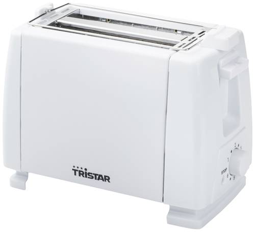 Tristar BR-1009 Toaster mit eingebautem Brötchenaufsatz Weiß von Tristar