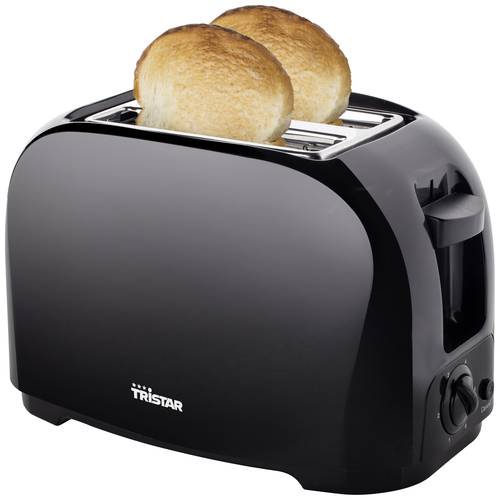 Tristar BR-1025 Toaster mit Brötchenaufsatz Schwarz von Tristar