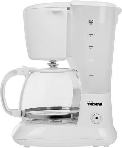 Tristar CM-1252 Kaffeemaschine Weiß Fassungsvermögen Tassen=10 von Tristar
