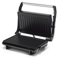 Tristar GR-2846 Kontaktgrill - Schwarz - Silber - Edelstahl - Rechteckig - Rost - 225 x 140 mm - Scharnier (GR-2846) von Tristar