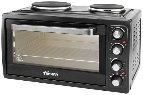 Tristar OV-1443 Minibackofen inkl. Herdplatten, Umluft-Funktion 38l von Tristar