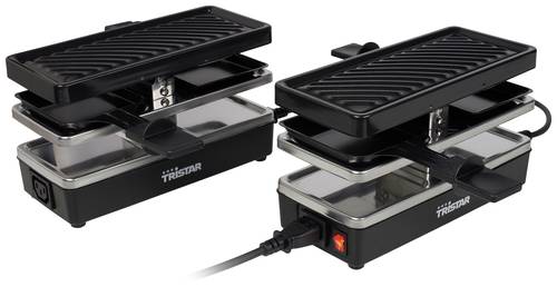 Tristar RA-2742 Raclette 4Pfännchen Schwarz von Tristar