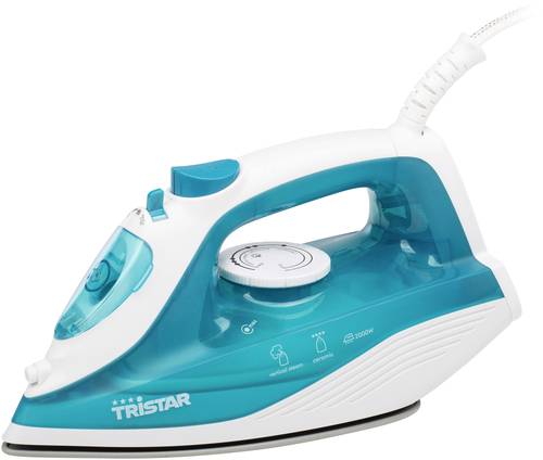 Tristar ST-8300 Dampfbügeleisen Weiß, Blau 2000W von Tristar