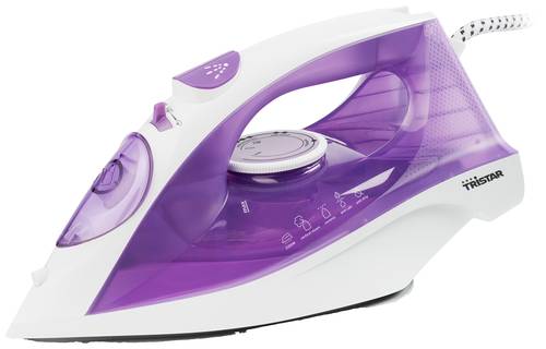 Tristar ST-8350 Dampfbügeleisen Violett, Weiß 2200W von Tristar