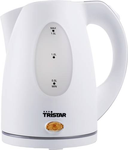 Tristar WK-1324 Wasserkocher schnurlos, BPA-frei, Überhitzungsschutz Weiß von Tristar