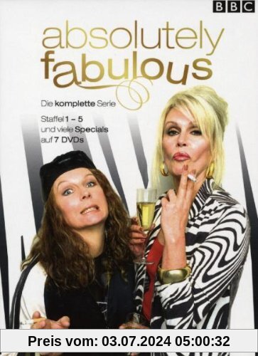 Absolutely Fabulous - Die komplette Serie (Season eins bis fünf - 7 DVDs) [Collector's Edition] von Tristram Shapeero