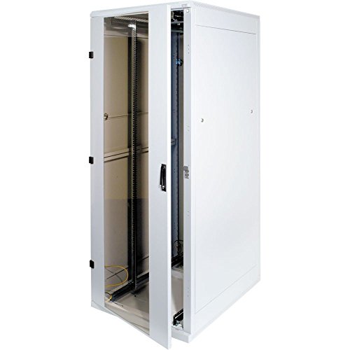 TRITON RMA-42-A86-CAX-A1 48,26 cm (19 Zoll) Netzwerkschrank RMA mit Glastür, 42 HE schwarz von Triton