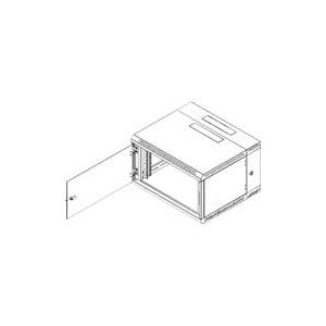 Triton Delta B 6D - Wandschrank - RAL 7035 - 6U - 48,3 cm (19) (RBA-06-AD6-CAX-A1) von Triton