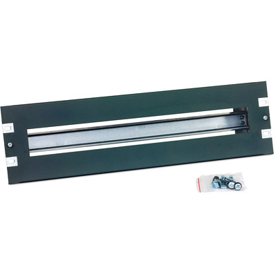 Triton RAB-JL-X01-A1 19 Schutzschalterleiste 3HE, mit Hutschiene, schwarz von Tritón