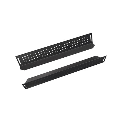 Triton RAB-NL-X03-X1 Schwerlastschienen 680mm, für 900mm Schranktiefe, schwarz von Tritón