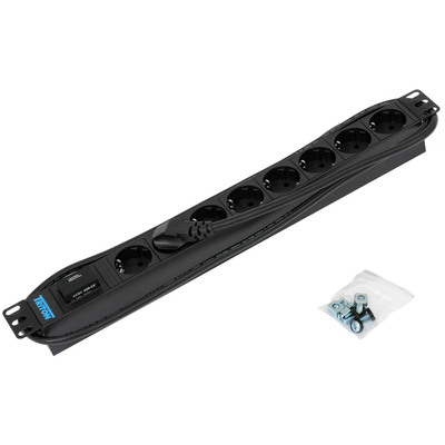 Triton RAB-PD-X08-A1 19 Steckdosenleiste 1HE 8x Schutzkontakt, Übersp.-Schutz Triton RAB-PD-X08-A1 19 Steckdosenleiste 1HE 8x Schutzkontakt, Übersp.-Schutz von Tritón