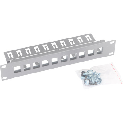 Triton RAC-PP-X03-C1 10 Patchpanel 1HE, Leerblech für max. 10 Keystone, grau Triton RAC-PP-X03-C1 10 Patchpanel 1HE, Leerblech für max. 10 Keystone, grau von Tritón