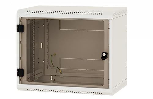 Triton RBA-06-AS6-CAX-A1 Rack Gehäuse - Schränke/Regale (Wandverteiler, Weiß, 6U, 600 x 595 x 370 mm) von Triton