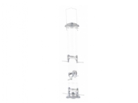 Trixie Foderautomat, 1.300 ml/13 × 53 × 13 cm, sølv von Trixie
