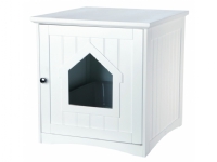 Trixie Hut litter box, 49 × 51 × 51 cm, white von Trixie