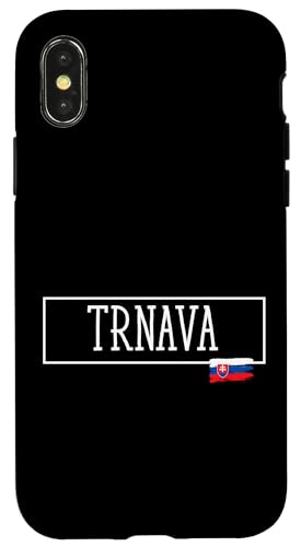 Trnava Land Slowakei Familienausflug Slowakisch Kinder Männer Frauen Hülle für iPhone X/XS von Trnava City Slovakia Vacation Toddler Kids Travel