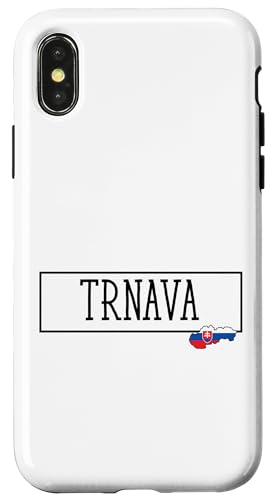 Trnava Land Slowakei Familienausflug Slowakisch Kinder Männer Frauen Hülle für iPhone X/XS von Trnava City Slovakia Vacation Toddler Kids Travel