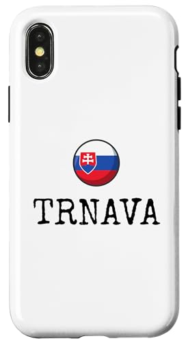 Trnava Land Slowakei Familienausflug Slowakisch Kinder Männer Frauen Hülle für iPhone X/XS von Trnava City Slovakia Vacation Toddler Kids Travel