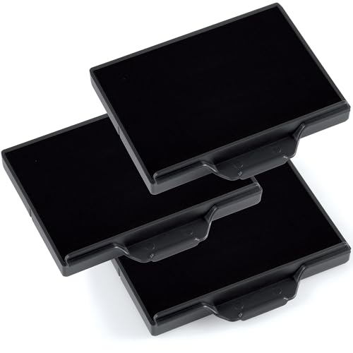 3 Cassette d'encrage 6/58 Noires tampons Trodat Professional 5274, 5208, 5474, 5480, 55512, 55418 von Trodat