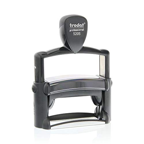 Stempel Trodat Professional 5205 custom (68x24 mm - 6 Zeilen) mit individueller Textplatte von Trodat