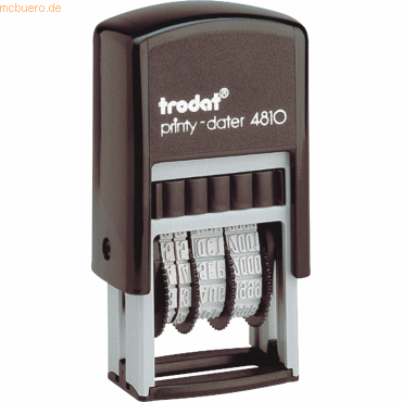 Trodat Datumstempel Printy 4810 schwarz Trodat Datumstempel Printy 4810 schwarz von Trodat