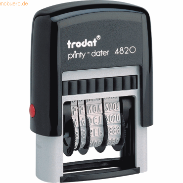 Trodat Datumstempel Printy 4820 selbstfärbend 4mm von Trodat