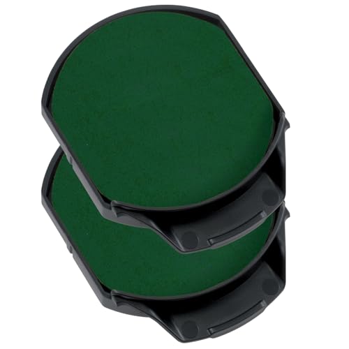 Trodat Ersatzkissen 6/15 für Professional 5215, 5415, 52045 und 54045– Stempelfarbe grün, 2er-Pack von Trodat