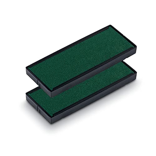 Trodat Ersatzkissen 6/4925 für Printy 4925 und 4925 Typo – Stempelfarbe grün, 2er-Pack von Trodat