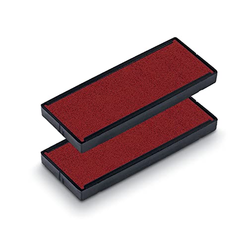 Trodat Ersatzkissen 6/4925 für Printy 4925 und 4925 Typo – Stempelfarbe rot, 2er-Pack von Trodat