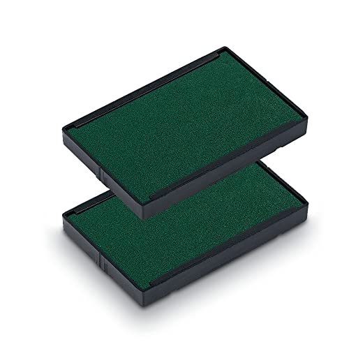 Trodat Ersatzkissen 6/4928 für Printy 4928, 4928 Typo, 4958 – Stempelfarbe grün, 2er-Pack von Trodat