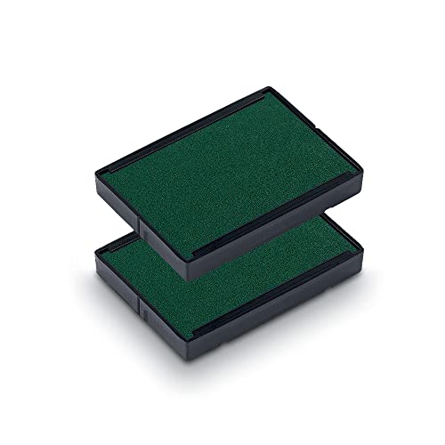 Trodat Ersatzkissen 6/4929 für Printy 4929 und 4729 – Stempelfarbe grün, 2er-Pack von Trodat