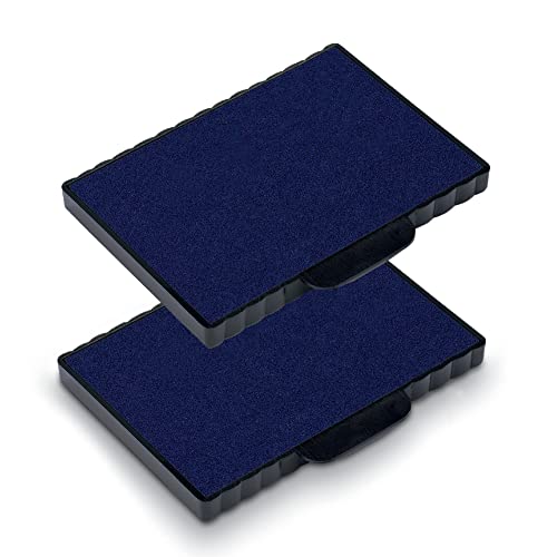Trodat Ersatzkissen 6/511 für Professional 5211, 54110 und 54510 – Stempelfarbe blau, 2er-Pack von Trodat