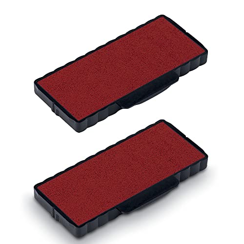Trodat Ersatzkissen 6/55 für Professional 5205 – Farbe Rot, 2er-Pack von Trodat
