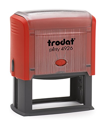 Trodat Printy 4926 Custom Stempel selbstfärbend Text Bereich 72 x 35 mm Ref 364200 von Trodat