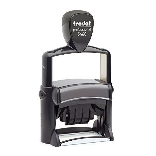 Trodat Professional 5460/L2, Bezahlt, schwarz von Trodat