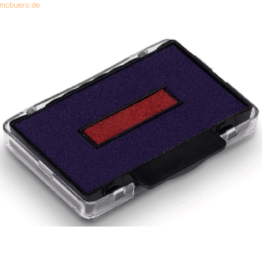 Trodat Stempel-Ersatzkissen 6/53/2 VE=2 Stück blau/rot Trodat Stempel-Ersatzkissen 6/53/2 VE=2 Stück blau/rot von Trodat