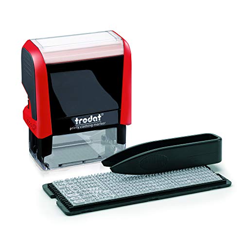 Trodat Textilstempel zum Selbst Setzen Printy 4911, Abdruck Schwarz, 3 Textzeilen 51 49611, 24 x 15 x 2 cm Trodat Textilstempel zum Selbst Setzen Printy 4911, Abdruck Schwarz, 3 Textzeilen 51 49611, 24 x 15 x 2 cm von Trodat