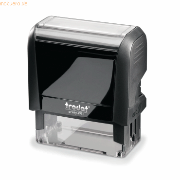 Trodat Textstempel PRINTY 4.0 44086 58x22mm 6-zeilig Kissen schwarz Gu Trodat Textstempel PRINTY 4.0 44086 58x22mm 6-zeilig Kissen schwarz Gu von Trodat