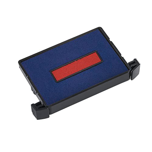 Trodat Trodat Printy 4750/4750 Stempelkassette Blau/Rot 1 Stück – Stempelkissen (blau/rot, schwarz, 1 Stück) von Trodat