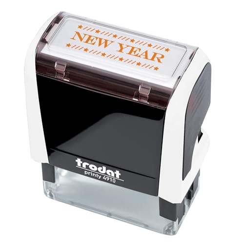 Weihnachtsstempel New Year 26 x 9 mm - Printy 4910 Trodart von Trodat