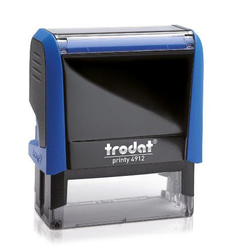 trodat 4912 4.0 "S" Kinder Adress-Stempelautomat Printy, blau von Trodat