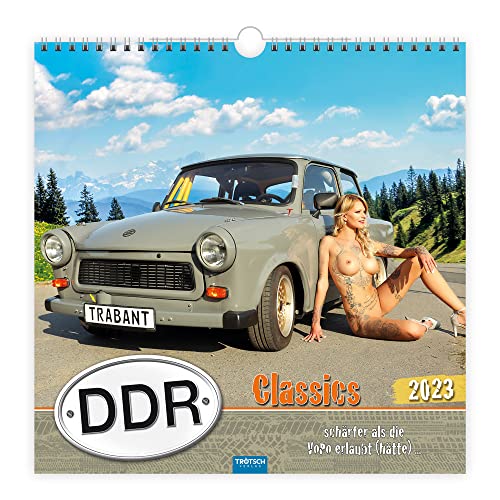 Trötsch Technikkalender DDR Classics 2023: schärfer als die VOPO erlaubt (hätte) von TROTSCH