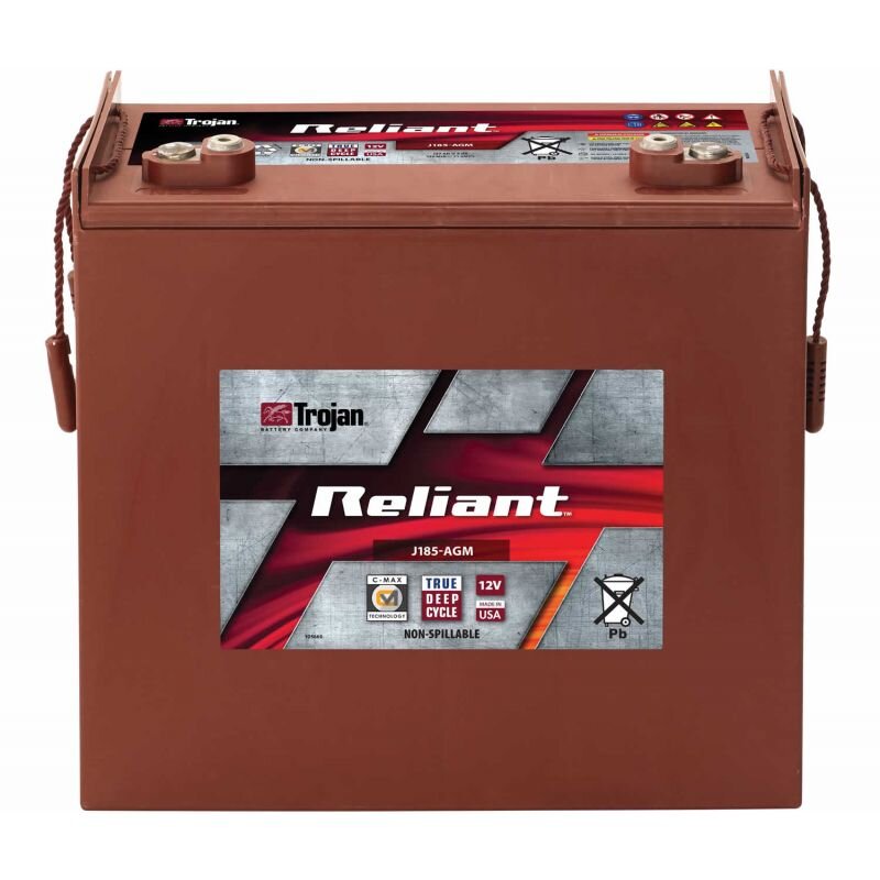 Traktionsbatterie Trojan Reliant J185-AGM 12V 200Ah C20 Deep Cycle Blei-AGM von Trojan