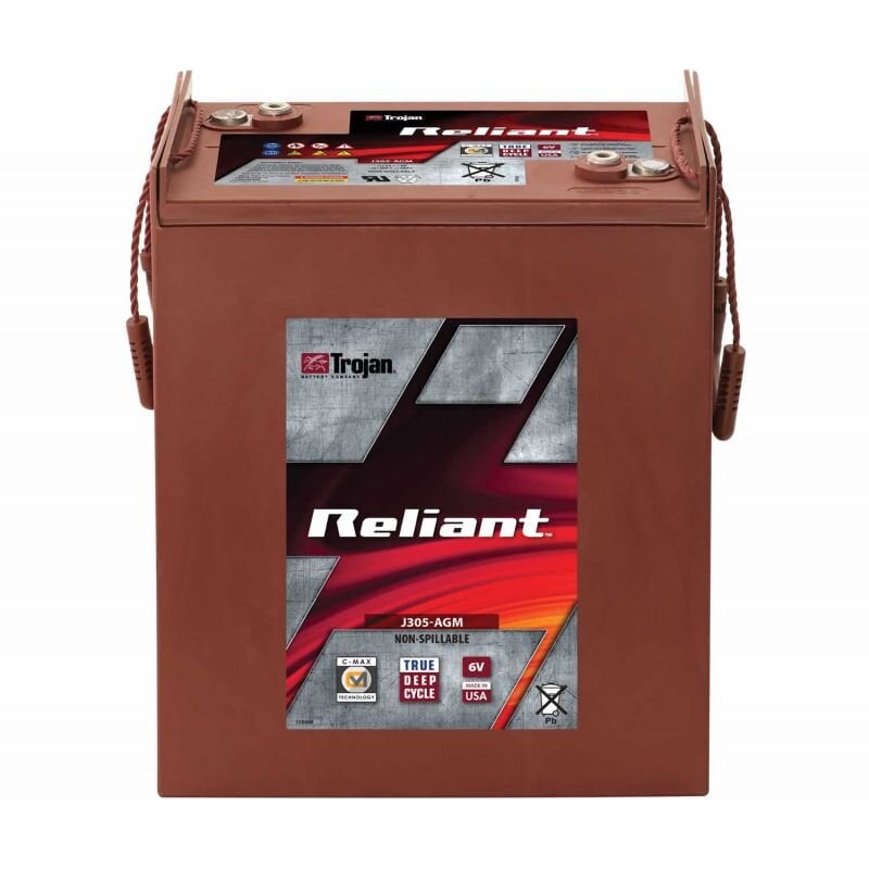 Traktionsbatterie Trojan Reliant J305-AGM 6V 310Ah C20 Deep Cycle Blei-AGM von Trojan