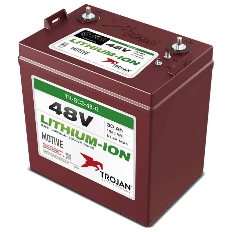 Trojan GC2 48V Lithium Akku 51,2V 30Ah Li-ion Deep Cycle von Trojan