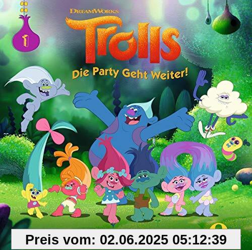 Trolls - Die Party geht weiter! - Folge 1: Regen und Sonnenschein - Das Original-Hörspiel zur TV-Serie von Trolls