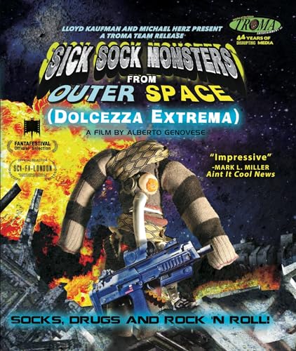 SICK SOCK MONSTERS FROM OUTER SPACE - SICK SOCK MONSTERS FROM OUTER SPACE (1 Blu-ray) von Troma